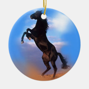 Adorno De Cerámica Caballo de cría