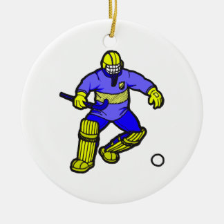 Adorno De Cerámica Caballo de hockey sobre hierba