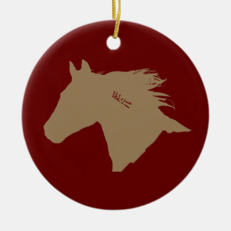 Adorno De Cerámica Caballo Mustang