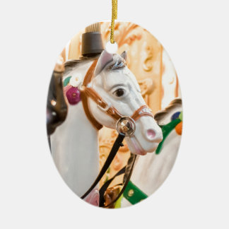 Adorno De Cerámica Caballos del carrusel