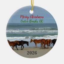 Caballos Salvajes Outer Banks OBX Navidad 2026