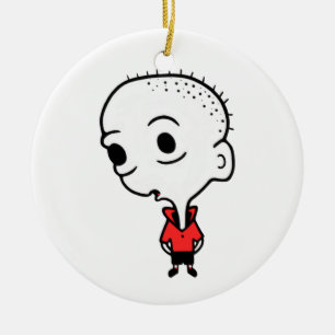 Adorno De Cerámica Cabeza grande