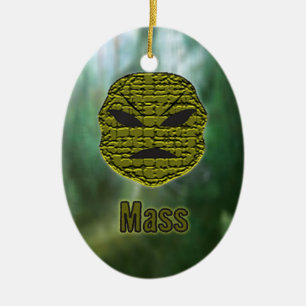 Adorno De Cerámica Cabezas de vudú ~ pantano