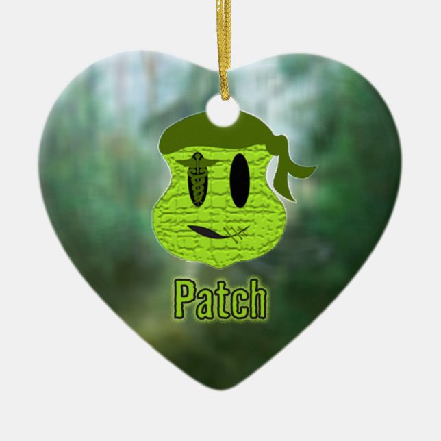 Adorno De Cerámica Cabezas de vudú ~ pantano (Frente)