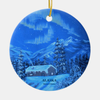 Adorno De Cerámica Cabina de la aurora