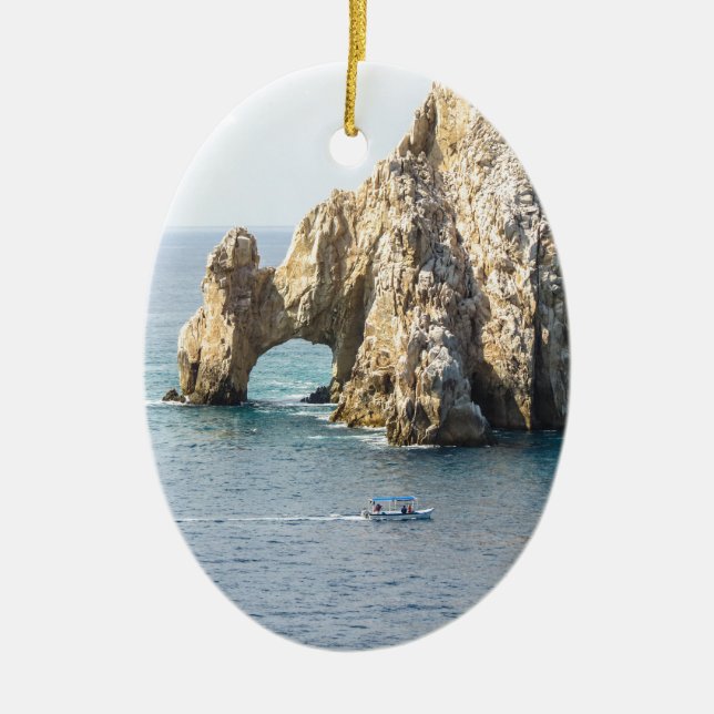 Adorno De Cerámica Cabo San Lucas (Frente)