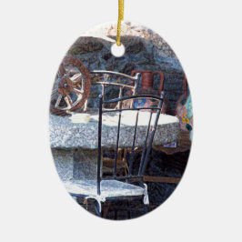 Adorno De Cerámica Cactus Still Life