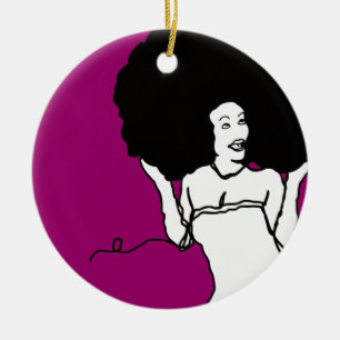 Adorno De Cerámica cadena de