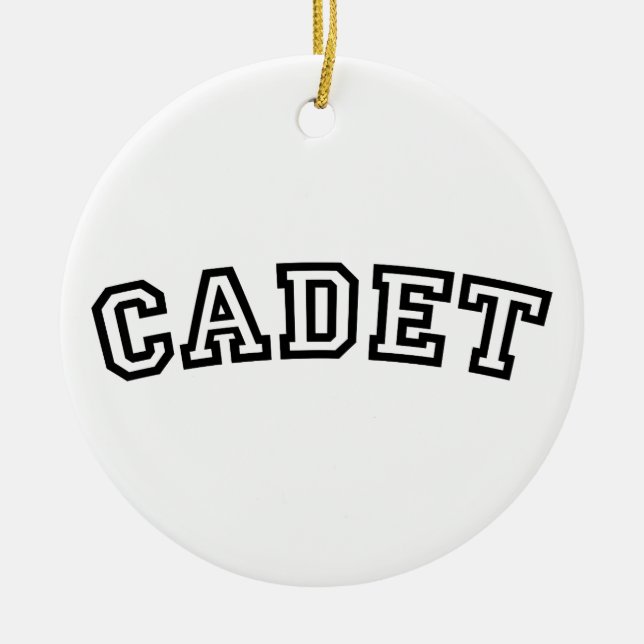 ADORNO DE CERÁMICA CADET (Frente)