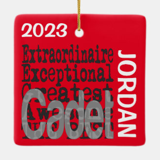 Adorno De Cerámica Cadet Extraordinaire PERSONALIZADO