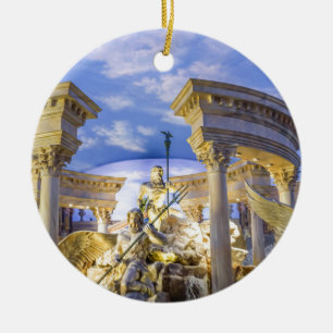 Adorno De Cerámica Caesars Palace Las Vegas Estatua Hotel Casino