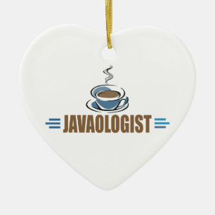 Adorno De Cerámica Café divertido