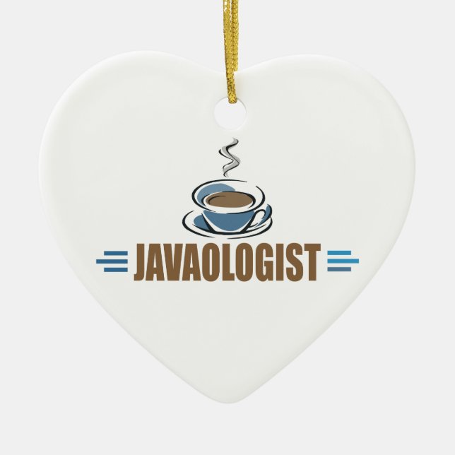 Adorno De Cerámica Café divertido (Frente)