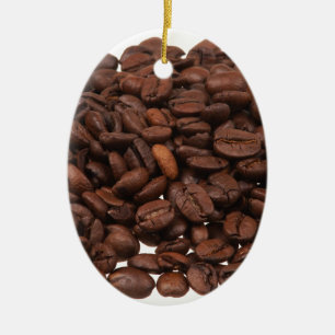 Adorno De Cerámica Café frijol