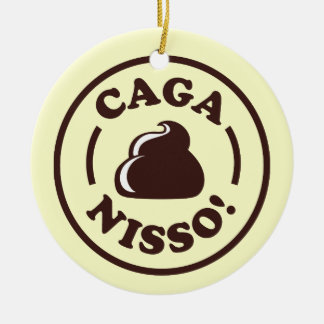 Adorno De Cerámica ¡Caga Nisso!