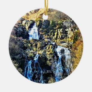 ADORNO DE CERÁMICA CAÍDA DE AGUA