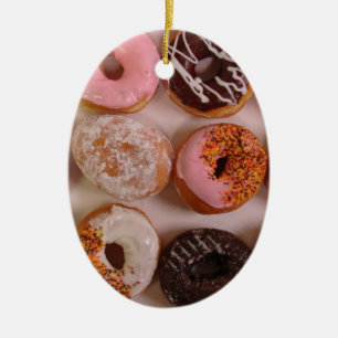 Adorno De Cerámica ¡Caja de Donas!