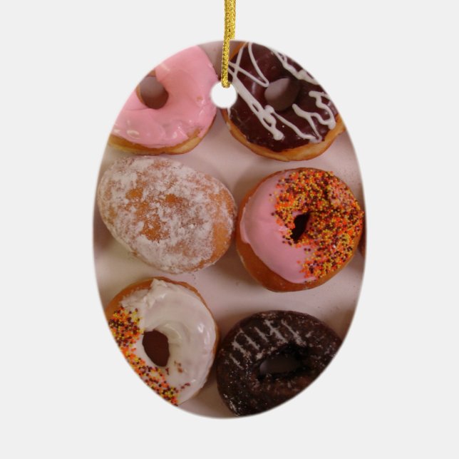 Adorno De Cerámica ¡Caja de Donut! (Frente)