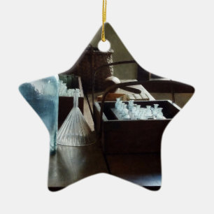 Adorno De Cerámica Caja de tubos de ensayo