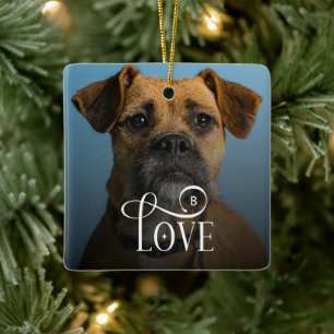 Adorno De Cerámica Caja personalizada de amor moderno para perros Box