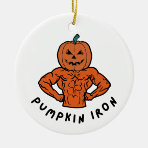 Adorno De Cerámica Calabaza de hierro 