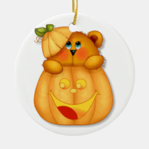 Adorno De Cerámica Calabaza del peluche