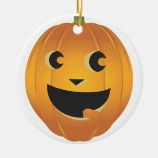 Adorno De Cerámica Calabaza Linda Personalizada Nombre de Familia Div