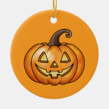 Calabaza Personalizado naranja con texto Personali