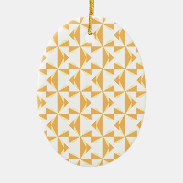 Adorno De Cerámica Calabazas (Frente)