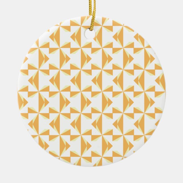 Adorno De Cerámica Calabazas (Frente)