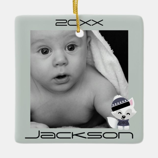 Adorno De Cerámica Calabazas de invierno (Anverso)