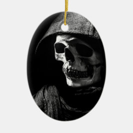Adorno De Cerámica Calavera de la Parca