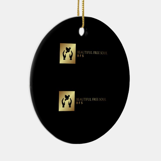 Adorno De Cerámica Caldwell Lee BFS Ornament (Derecha)