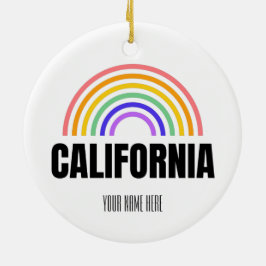 Adorno De Cerámica California - Amo California