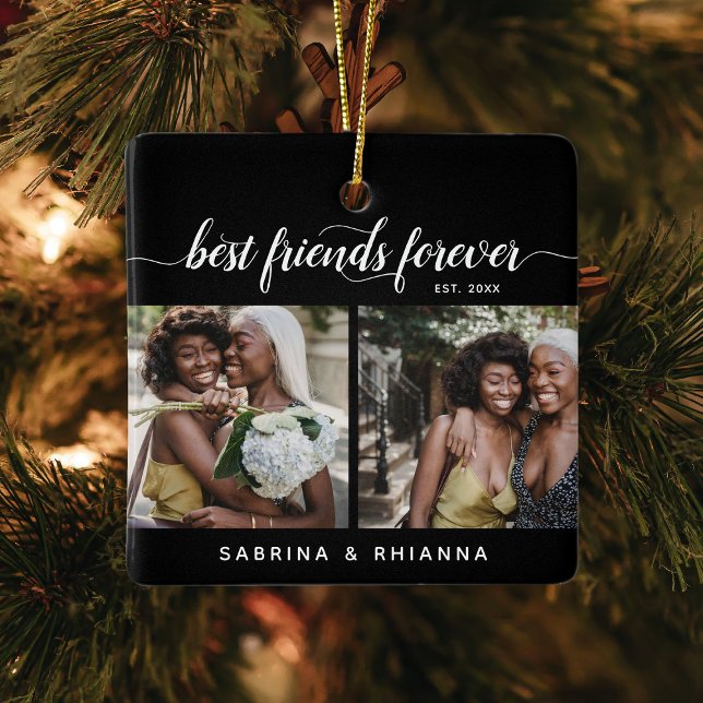 Adorno De Cerámica Caligrafía Mejor Amigos para siempre 4 Collage de  (Subido por el creador)