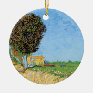 Adorno De Cerámica Calle cerca de Arlés por Vincent van Gogh