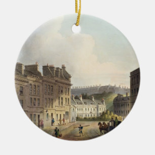 Adorno De Cerámica Calle de Marlborough, del 'baño ilustrado por un