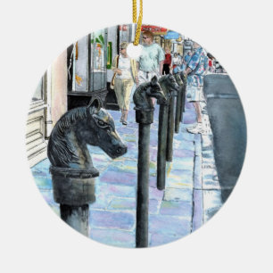 Adorno De Cerámica Calle de New Orleans