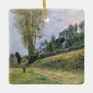 Adorno De Cerámica Calle de Paul Gauguin el   en Ruán