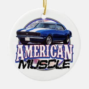 Adorno De Cerámica Camaro muscular americano