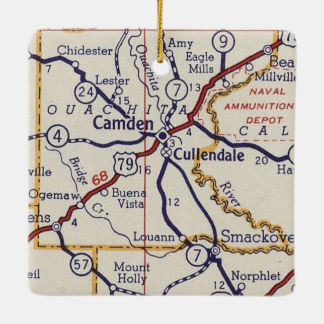 Adorno De Cerámica Camden AR (Reverso)