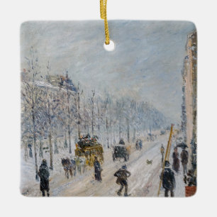 Adorno De Cerámica Camille Pissarro - Boulevares Exteriores, Efecto d