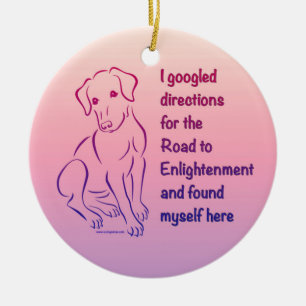 Adorno De Cerámica Camino de la Ilustración