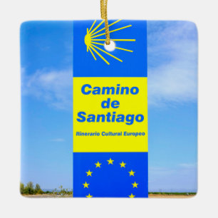 Adorno De Cerámica Camino de Santiago
