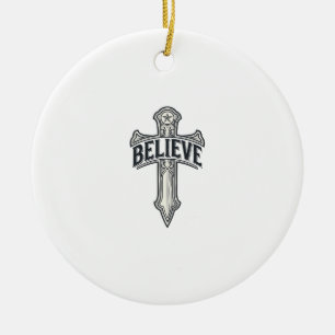 Adorno De Cerámica Camiseta Cristiana Ancla de Mi Alma Jesucristo