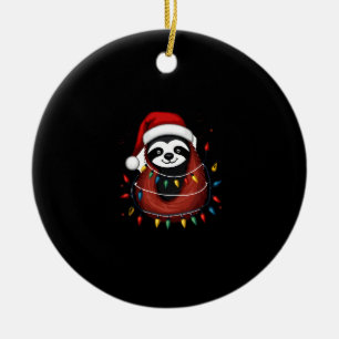 Adorno De Cerámica Camiseta de Navidad para regalo de amante de perez