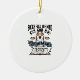 Adorno De Cerámica Camiseta divertida de grabado vintage para lectore