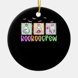 Adorno De Cerámica Camiseta esencial de enfermera de Boo Boo Crew de