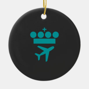 Adorno De Cerámica Camiseta esencial de mercancías de KLM Airlines