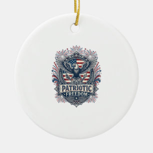 Adorno De Cerámica Camiseta gráfica vectorial del festival de fuegos 